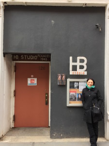 HB Studio in NYC, Where Gati started her studies in acting