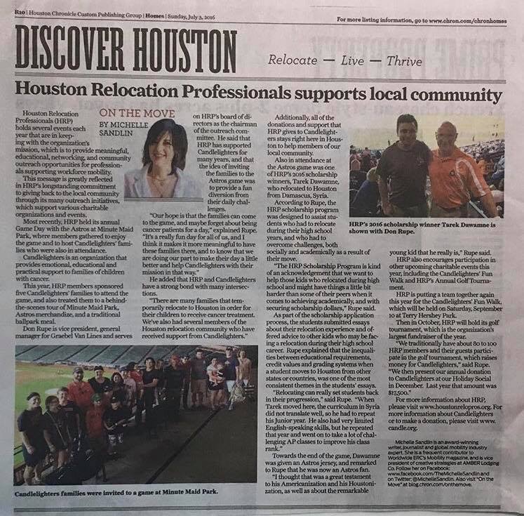 By Michelle Sandlin in the Houston Chronicle