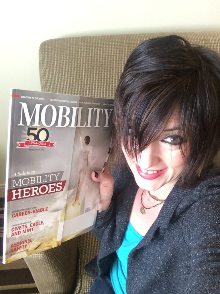 Michelle Sandlin Cover of Mobility Magazine